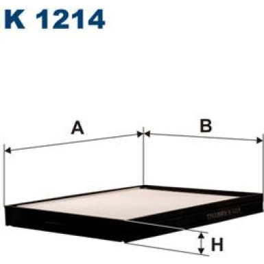 FILTRON Filter, Innenraumluft K 1214 FILTRON Filter, Innenraumluft K 1214