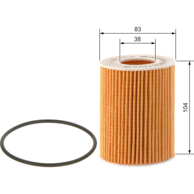 Ölfilter | BMW 3,5 Serie | 1457437003