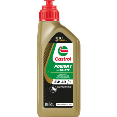 CASTROL Motoröl 15F58A Castrol POWER1 ULTIMATE 4T 5W-40