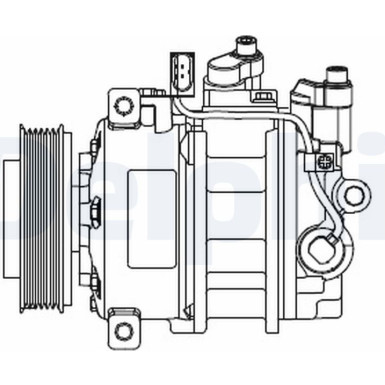 DELPHI Kompressor CS20546