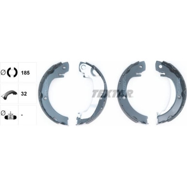 Handbremsbacken Toyota Corolla Verso 09 | 91077300