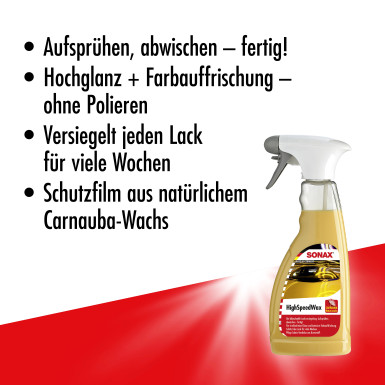 Sonax High Speed Wax 500ml HighSpeedWax 02882000