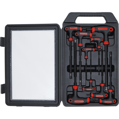 BGS Schraubendreher-Satz mit T-Griff und seitlicher Klinge Innensechskant 2 - 10 mm 9-tlg BGS Do it yourself 7882