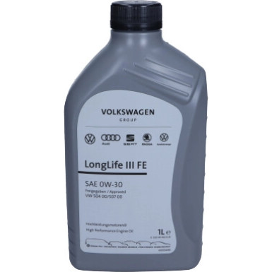 GS55545M2 Original VAG Gruppe Motoröl Longlife III FE 0W-30 GS55545M2 1 Liter GS55545M2 Original VAG Gruppe Motoröl Longlife III FE 0W-30 GS55545M2 1 Liter