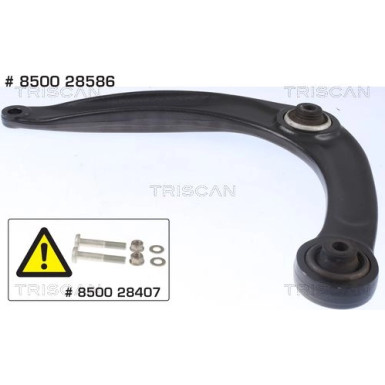 8500 28586 Lenker, Radaufhängung