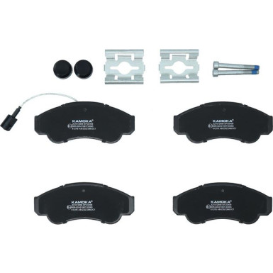 KAMOKA Bremsbelagsatz, Scheibenbremse JQ1012958
