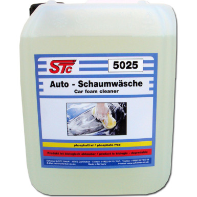 STC Auto - Schaumwäsche Konzentrat bis 1:100 Kanister 5 L | 7625 STC Auto - Schaumwäsche Konzentrat bis 1:100 Kanister 5 L | 7625