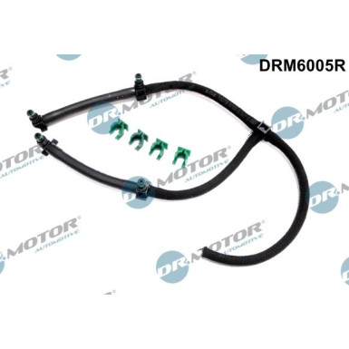 DR.MOTOR Schlauch, Leckkraftstoff DRM6005R