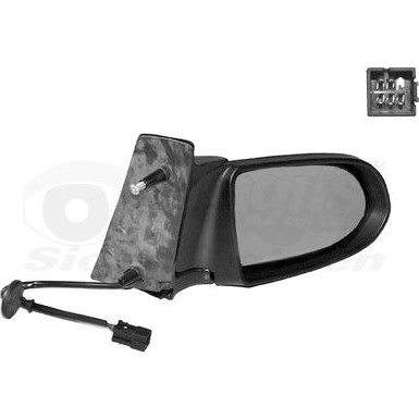 VAN WEZEL Außenspiegel 3790808 HAGUS