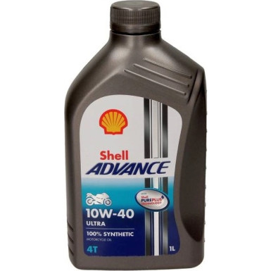 Shell Advance Ultra 4T 10W-40 1L Advance 4T Ultra 10W-40 (SN/MA2) 550053785