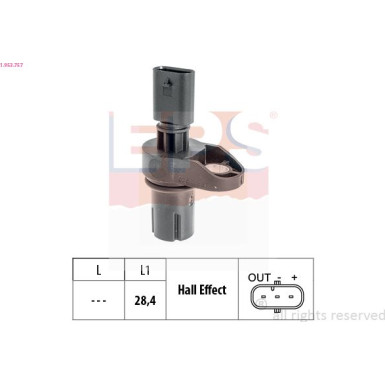 Sensor, Nockenwellenposition Made in Italy - OE Equivalent 1.953.757