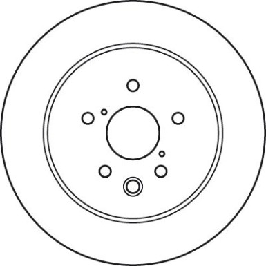 82 482 049 Bremsscheibe HA | LEXUS GS,IS 05 | DF6063