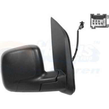 Außenspiegel Fiat Fiorino konvex schwarz Temp. S. OE 8153VH HAGUS 1748808