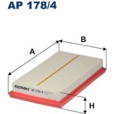FILTRON Luftfilter | AP 178/4