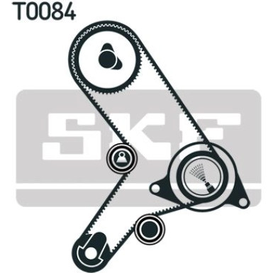 SKF Zahnriemensatz VKMA 02168