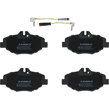 KAMOKA Bremsbelagsatz, Scheibenbremse JQ1012828