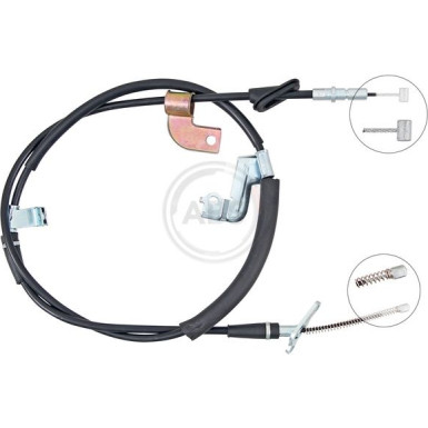 A.B.S. Seilzug, Feststellbremse K14109 A.B.S. Seilzug, Feststellbremse K14109