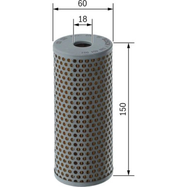 F 026 404 001 Hydraulikfilter, Lenkung