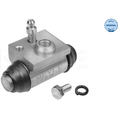 11-14 531 0001 Radbremszylinder MEYLE-ORIGINAL: True to OE. 11-14 531 0001 Radbremszylinder MEYLE-ORIGINAL: True to OE.