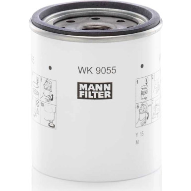 Mann & Hummel Kraftstofffilter PKW | JEEP Cherokee 2.5 TD 88-01 | WK 9055 z Mann & Hummel Kraftstofffilter PKW | JEEP Cherokee 2.5 TD 88-01 | WK 9055 z