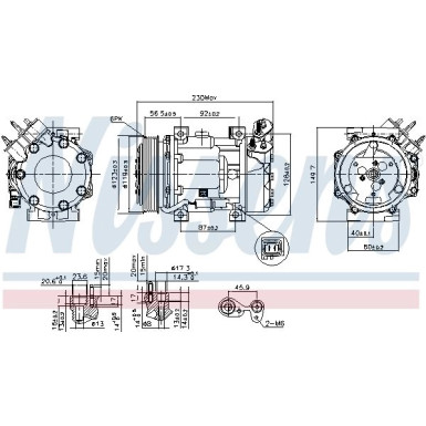 Kompressor PKW | PEUGEOT 406 95- 1.6 I | 89076