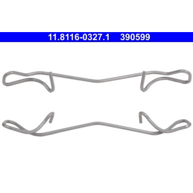 Feder, Bremssattel | 11.8116-0327.1