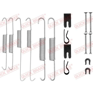 391-0854 Montagesatz f.Bremsbacken | TOYOTA Hilux 08 | 105-0854