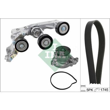 Wasserpumpe + Keilrippenriemensatz | 529 0148 30 Wasserpumpe + Keilrippenriemensatz | 529 0148 30