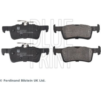 BLUE PRINT Bremsbelagsatz, Scheibenbremse ADF124238