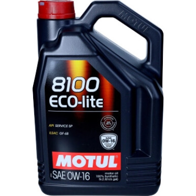 110379 Motul 8100 Eco-lite 0W-16 5 Liter