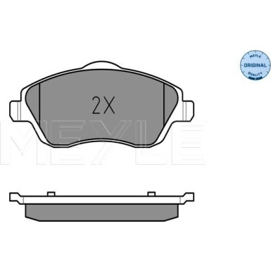 Bremsbelagsatz Opel P. Corsa C | 252322517