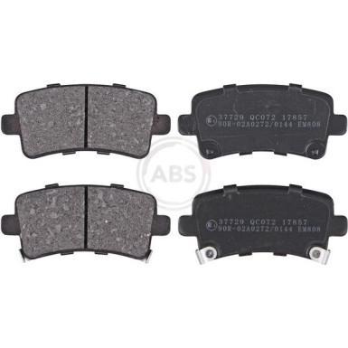 A.B.S. Bremsbeläge 37729