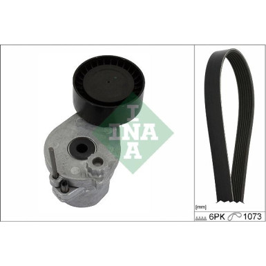 INA Keilrippenriemensatz 529 0530 10