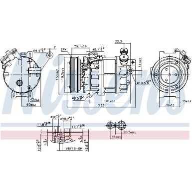 Kompressor PKW Opel Vectra 02 FIRST FIT 890354