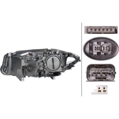 HELLA Hauptscheinwerfer | 1ZS 010 131-641