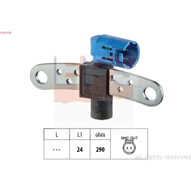 1.953.543 Impulsgeber, Kurbelwelle Made in Italy - OE Equivalent