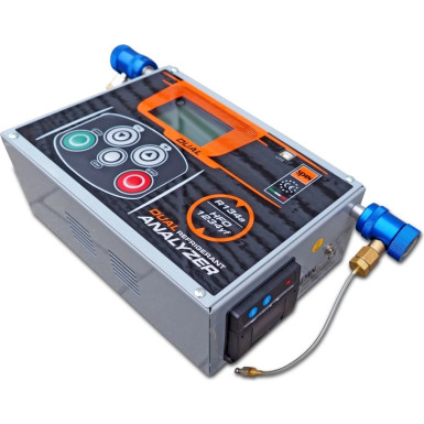Tragbarer R134A- Und Hfo1234Yf-Gasanalysator Mit Sae/Vda-Konformem Em-Modul Und Drucker | 01.000.262