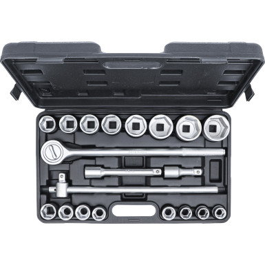 BGS Steckschlüssel-Satz | Antrieb 20 mm (3/4"""") | SW 19 - 50 mm | 20-tlg | 1202