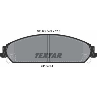 Bremsbelagsatz Lancia P. Thema 3.0D/3.6 11 | 2416401