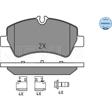 Bremsbelagsatz Ford T. Transit 2.2 Tdci 12 | 025 256 0418