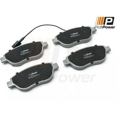 PROFIPOWER Bremsbelagsatz, Scheibenbremse | 1B1045