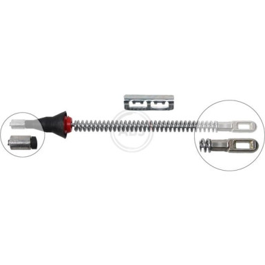 K12016 Seilzug, Feststellbremse