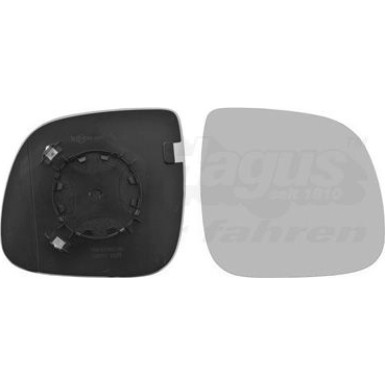 Spiegelglas, Außenspiegel VW Transp. T5 konvex OE 7E1 857 522 H HAGUS 5790832