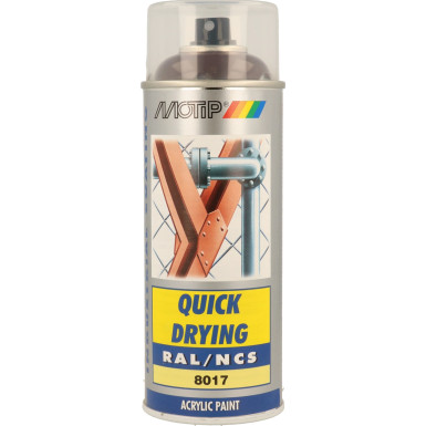 MoTip hochglänzender Acryllack schokobraun 400ml | 7110