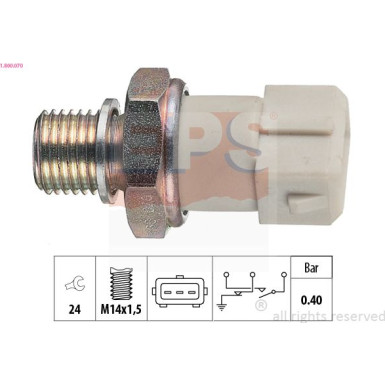Íldruckschalter Made in Italy - OE Equivalent 1.800.070