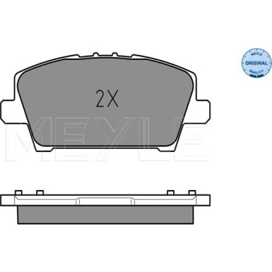 Bremsbelagsatz Honda P. Civic 06- Mit Sensor | 025 240 8717/W