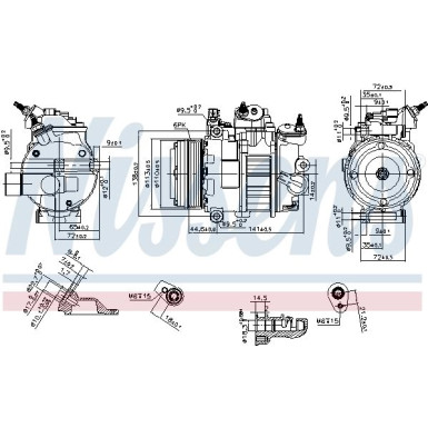 Kompressor PKW | Ford Mondeo V (CNG) 14 | 890250