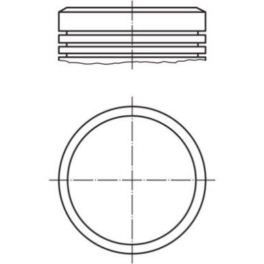 MAHLE ORIGINAL Kolben | 0073000