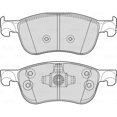 VALEO Bremsbeläge 601756