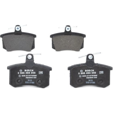 Bremsklötze | AUDI,FIAT,LANCIA,ALFA | 0 986 494 059